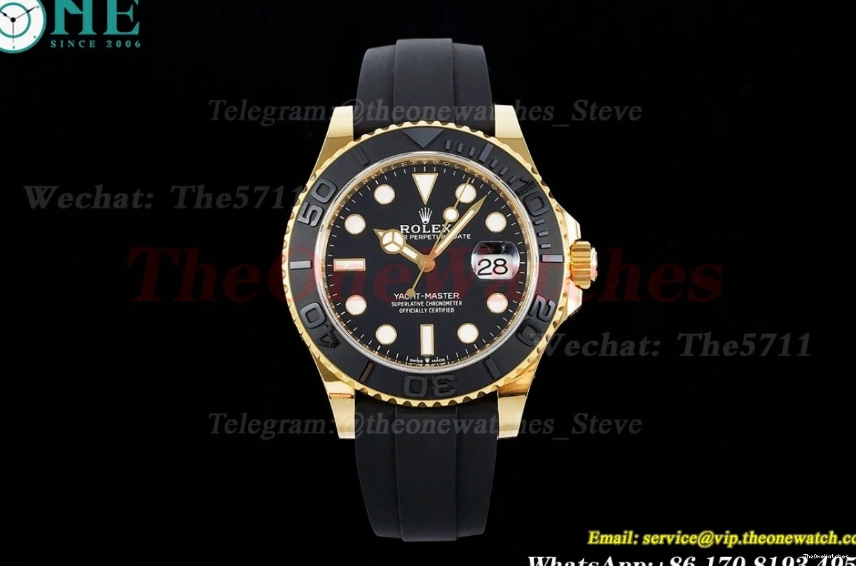 YG 226658 Heavy Dot ARF VR3235(Tungsten Version) Yacht-Master Black RU 42mm 0304